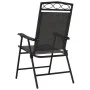 Faltbare Gartenstühle, 2 Stück, Stahl und Textilene, Melange-Grau. von , Gartenstühle - Ref: Foro24-360200, Preis: 91,17 €, R...