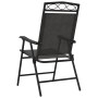 Faltbare Gartenstühle, 2 Stück, Stahl und Textilene, Melange-Grau. von , Gartenstühle - Ref: Foro24-360200, Preis: 85,28 €, R...