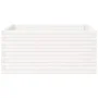 Solid white pine wood planter 100x100x46 cm by , Pots and planters - Ref: Foro24-3282430, Price: 223,33 €, Discount: %