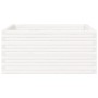 Solid white pine wood planter 100x100x46 cm by , Pots and planters - Ref: Foro24-3282430, Price: 226,12 €, Discount: %