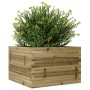 Imprägnierte Kiefernholz-Pflanzschale 70x70x46 cm von , Töpfe und Pflanzgefäße - Ref: Foro24-3282418, Preis: 146,71 €, Rabatt: %