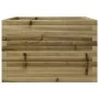 Jardinera de madera de pino impregnada 70x70x46 cm de , Maceteros y jardineras - Ref: Foro24-3282418, Precio: 144,82 €, Descu...