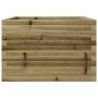 Imprägnierte Kiefernholz-Pflanzschale 70x70x46 cm von , Töpfe und Pflanzgefäße - Ref: Foro24-3282418, Preis: 146,71 €, Rabatt: %