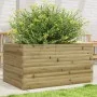 Jardinera de madera de pino impregnada 90x60x46 cm de , Maceteros y jardineras - Ref: Foro24-3282458, Precio: 155,79 €, Descu...