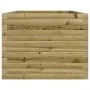Jardinera de madera de pino impregnada 90x60x46 cm de , Maceteros y jardineras - Ref: Foro24-3282458, Precio: 155,79 €, Descu...