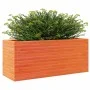 Massive Holzblumenkasten aus braun gewachster Kiefer 110x40x46 cm. von , Töpfe und Pflanzgefäße - Ref: Foro24-3282451, Preis:...