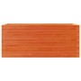 Massive Holzblumenkasten aus braun gewachster Kiefer 110x40x46 cm. von , Töpfe und Pflanzgefäße - Ref: Foro24-3282451, Preis:...