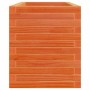 Massive Holzblumenkasten aus braun gewachster Kiefer 110x40x46 cm. von , Töpfe und Pflanzgefäße - Ref: Foro24-3282451, Preis:...