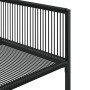 7-piece black synthetic rattan garden dining set by , Garden sets - Ref: Foro24-3295034, Price: 424,12 €, Discount: %