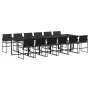 Set comedor de jardín con cojines 13 pzas ratán sintético negro de , Conjuntos de jardín - Ref: Foro24-3295062, Precio: 833,5...