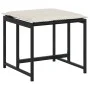 Garden dining set with 13-piece black synthetic rattan cushions. by , Garden sets - Ref: Foro24-3295020, Price: 653,07 €, Dis...
