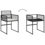 Garden dining set with 13-piece black synthetic rattan cushions. by , Garden sets - Ref: Foro24-3295020, Price: 653,07 €, Dis...