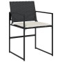 11-piece garden dining set with black synthetic rattan cushions by , Garden sets - Ref: Foro24-3295069, Price: 497,24 €, Disc...