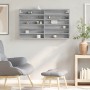 Ingenieurholz-Vitrine in Sonoma-Grau 100x8,5x58 cm von , Regale und Regale - Ref: Foro24-847945, Preis: 48,91 €, Rabatt: %