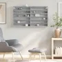 Vitrina de madera de ingeniería gris Sonoma 100x8,5x58 cm de , Estantes y estanterías - Ref: Foro24-847945, Precio: 48,11 €, ...