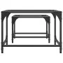 Stapelbare Couchtische mit Glasplatte, 2 Stück, aus Stahl. von , Couchtisch - Ref: Foro24-845982, Preis: 47,54 €, Rabatt: %