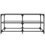 Glas-Stahl-Couchtisch 98,5x50x45 cm von , Couchtisch - Ref: Foro24-846012, Preis: 64,99 €, Rabatt: %