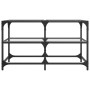 Glastisch mit Stahlrahmen 78,5x40x45 cm von , Couchtisch - Ref: Foro24-846010, Preis: 52,57 €, Rabatt: %