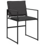 11-piece garden dining set with black textilene cushions by , Garden sets - Ref: Foro24-3295076, Price: 691,21 €, Discount: %