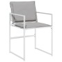 Gartensitzgruppe 5-teilig mit weißen Textilene-Kissen. von , Gartensets - Ref: Foro24-3295088, Preis: 261,81 €, Rabatt: %