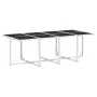 Garten-Essgruppe, 13-teilig, mit weißen Textilene-Kissen. von , Gartensets - Ref: Foro24-3295110, Preis: 706,60 €, Rabatt: %