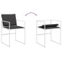 Garten-Essgruppe, 13-teilig, mit weißen Textilene-Kissen. von , Gartensets - Ref: Foro24-3295110, Preis: 715,63 €, Rabatt: %