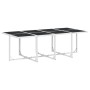 13-piece garden dining set with white textilene cushions by , Garden sets - Ref: Foro24-3295095, Price: 716,77 €, Discount: %