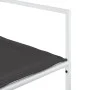Juego de comedor de jardín 17 pzas con cojines textilene blanco de , Conjuntos de jardín - Ref: Foro24-3295112, Precio: 943,7...