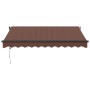 Automatic retractable burgundy awning 300x250 cm by , Awnings - Ref: Foro24-3310203, Price: 352,33 €, Discount: %