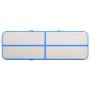 Aufblasbare Gymnastikmatte mit Pumpe, blaues PVC, 500 x 100 x 15 cm von vidaXL, Pilates und Yogamatten - Ref: Foro24-92665, P...