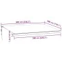 Automatic retractable burgundy awning 600x300 cm by , Awnings - Ref: Foro24-3310201, Price: 542,88 €, Discount: %