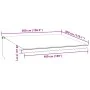 Manuelle ausziehbare Markise mit LED-Lichtern, braun, 500x300 cm. von , Markisen - Ref: Foro24-3310217, Preis: 651,98 €, Raba...