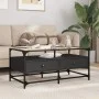 Mesa de centro superficie de vidrio acero negro 98,5x50x45 cm de , Mesas de centro - Ref: Foro24-846044, Precio: 97,80 €, Des...