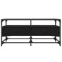 Mesa de centro superficie de vidrio acero negro 98,5x50x45 cm de , Mesas de centro - Ref: Foro24-846044, Precio: 97,80 €, Des...