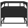 Mesa de centro superficie de vidrio acero negro 98,5x50x45 cm de , Mesas de centro - Ref: Foro24-846044, Precio: 97,80 €, Des...