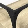 TV stand made of glass and Sonoma oak wood, 98x35x51 cm by , TV Furniture - Ref: Foro24-846065, Price: 74,15 €, Discount: %