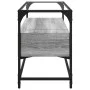 Mueble TV cristal y madera ingeniería gris Sonoma 98x35x51 cm de , Muebles TV - Ref: Foro24-846067, Precio: 76,33 €, Descuent...