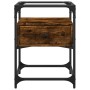 Nachttisch aus geräucherter Eichen-Ingenieurholz 40x40x55 cm. von , Nachttische - Ref: Foro24-846078, Preis: 54,87 €, Rabatt: %