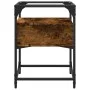 Mesita de noche madera de ingeniería roble ahumado 40x40x55 cm de , Mesitas de noche - Ref: Foro24-846078, Precio: 54,05 €, D...