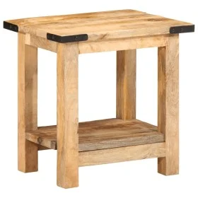Solid rough mango wood side table 40x30x40 cm by , Side tables - Ref: Foro24-358501, Price: 56,52 €, Discount: %