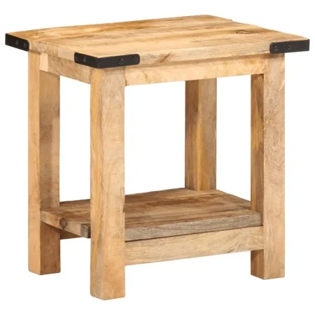 Solid rough mango wood side table 40x30x40 cm by , Side tables - Ref: Foro24-358501, Price: 56,52 €, Discount: %