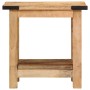 Solid rough mango wood side table 40x30x40 cm by , Side tables - Ref: Foro24-358501, Price: 57,74 €, Discount: %