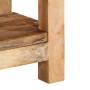 Solid rough mango wood side table 40x30x40 cm by , Side tables - Ref: Foro24-358501, Price: 57,74 €, Discount: %