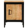 Solid rough mango wood bedside table 40x30x52.5 cm by , Nightstands - Ref: Foro24-358503, Price: 86,99 €, Discount: %