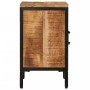 Solid rough mango wood bedside table 40x30x52.5 cm by , Nightstands - Ref: Foro24-358503, Price: 86,99 €, Discount: %