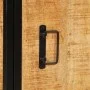 Mesita de noche de madera maciza de mango rugosa 40x30x52,5 cm de , Mesitas de noche - Ref: Foro24-358503, Precio: 85,60 €, D...