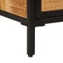 Solid rough mango wood bedside table 40x30x52.5 cm by , Nightstands - Ref: Foro24-358503, Price: 85,31 €, Discount: %
