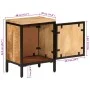 Solid rough mango wood bedside table 40x30x52.5 cm by , Nightstands - Ref: Foro24-358503, Price: 85,31 €, Discount: %