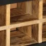 Solid mango wood shoemaker bench 110x35x51 cm by , Shoe racks and shoe organizers - Ref: Foro24-358508, Price: 217,16 €, Disc...