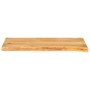 Massivholz-Tischplatte mit natürlicher Kante aus Mangoholz 90x40x2,5 cm von , Tischplatten - Ref: Foro24-370443, Preis: 58,08...